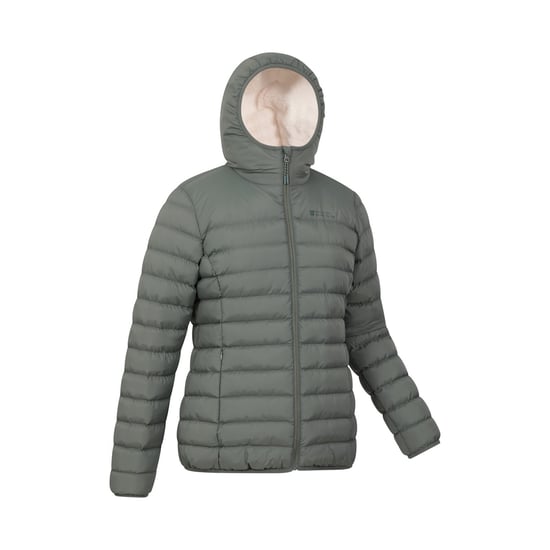 Mountain Warehouse Met imitatiebont gevoerde dames/dames jas (Kaki Groen) - Image 4
