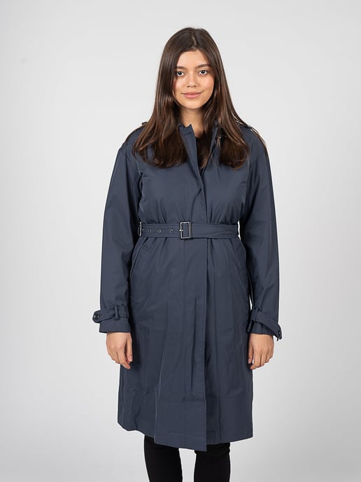 Geox Trench-coat Elidia Woman's Blue - Image 3