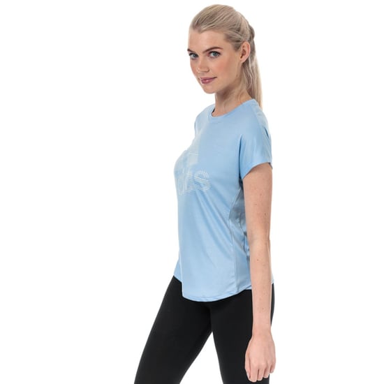 Women's adidas Badge Of Sport Logo T-Shirt in Light Blue