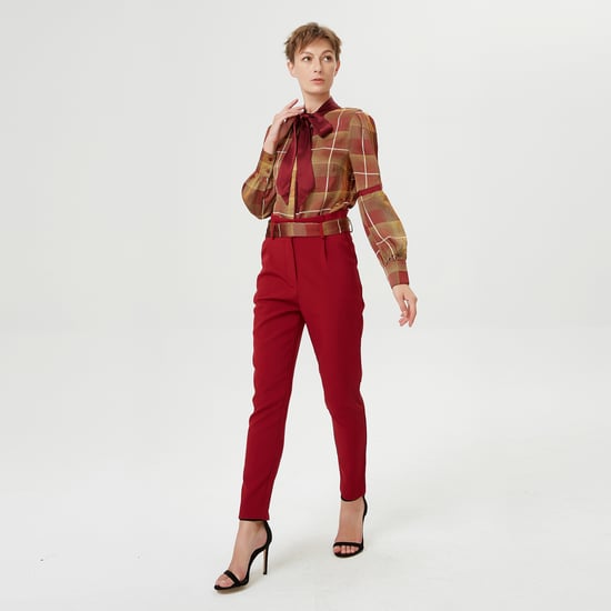 Ascot tie tartan shirt - Image 5