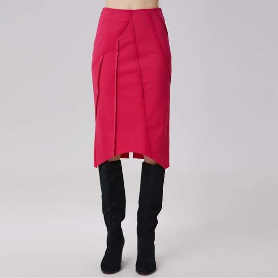 Asymmetric structural lines skirt - Image 1