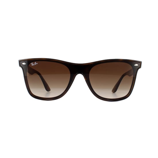 Ray-Ban Sunglasses Blaze Wayfarer 4440N 710/13 Light Havana Brown Gradient