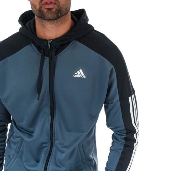 Men's adidas Game Time Tracksuit in blue navy
