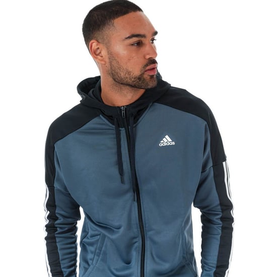 Men's adidas Game Time Tracksuit in blue navy