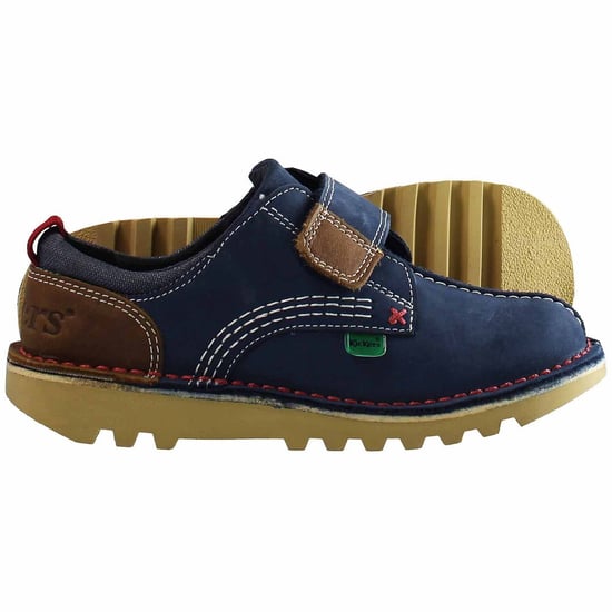 Kickers Kick Laag Kinderen Navy Schoenen - Image 4