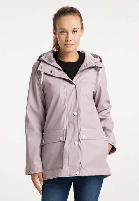 ICEBOUND rain jacket women old pink - Image 3