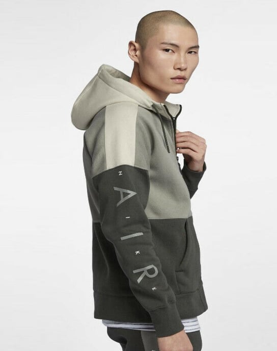 Nike Air Trainingspak met rits voor heren Olijfgroen - Image 2