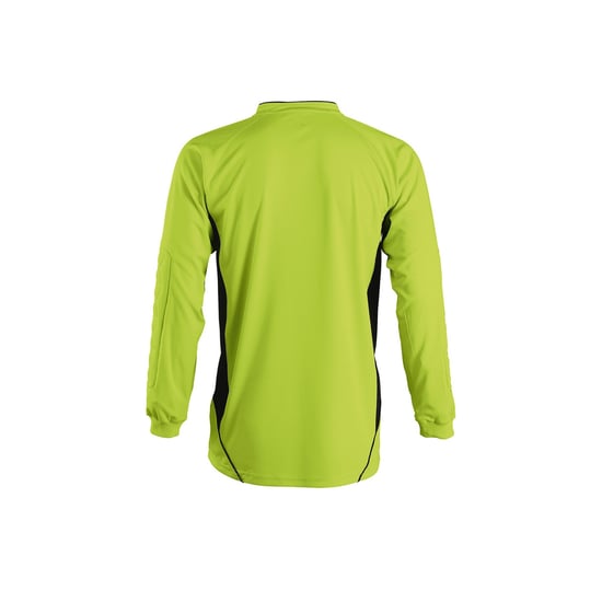 SOLS Mens Azteca Long Sleeve Goalkeeper / Football Shirt (Apple Green/Black) - Image 2
