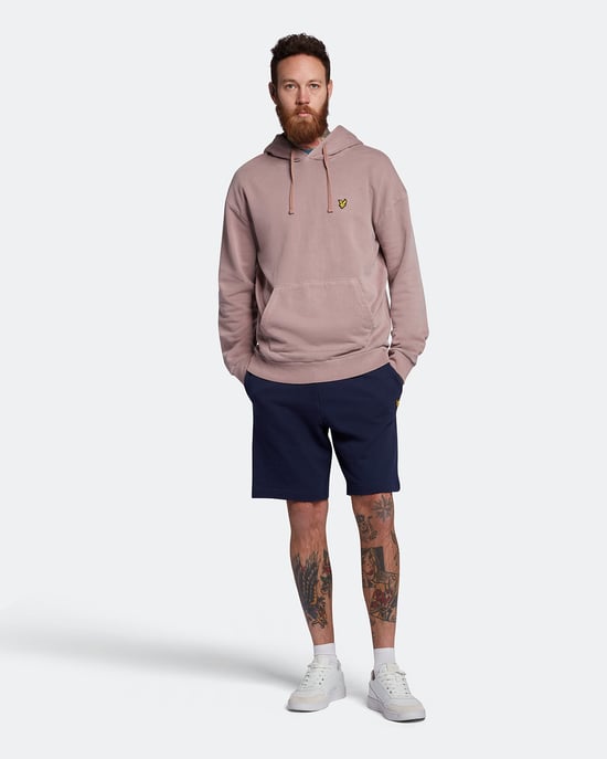 Lyle & Scott Zweet kort in Marine - Image 2