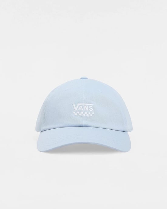 VANS Court Side Curved Bill Jockey Hat in Dusty Blue - Image 2