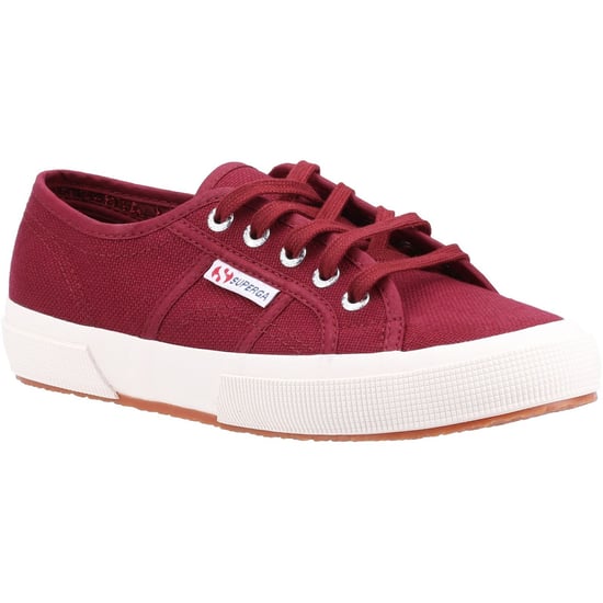 Superga 2750 Cotu Classic 100% Katoen Dames Donker Bordeaux Trainers - Image 1