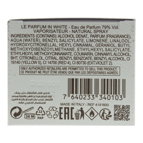 Elie Saab Le Parfum In White Eau de Parfum 30ml Spray - Image 2