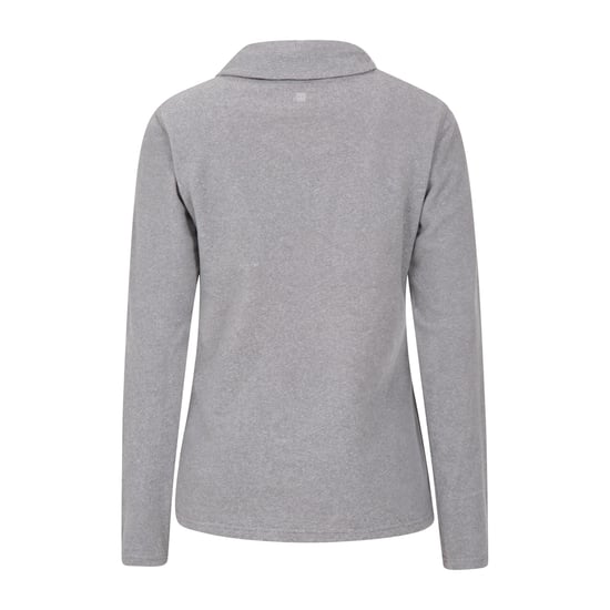Mountain Warehouse Fleece-topp för kvinnor/damer Hebridean Cowl Neck (Mörkgrå) - Image 2