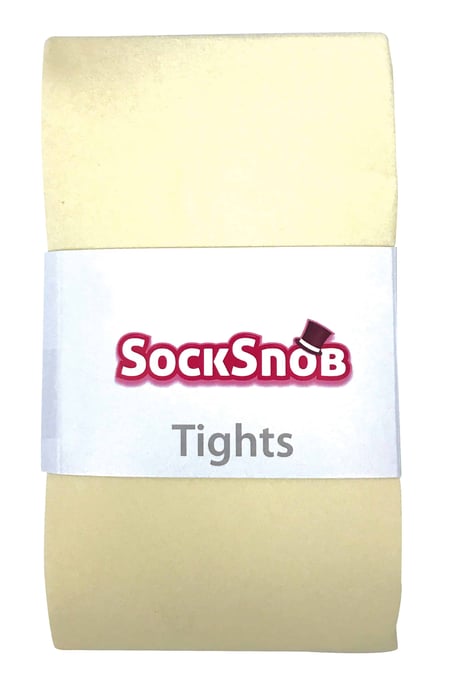 Dames 80 denier ondoorzichtige effen gekleurde panty's - Room - Image 2