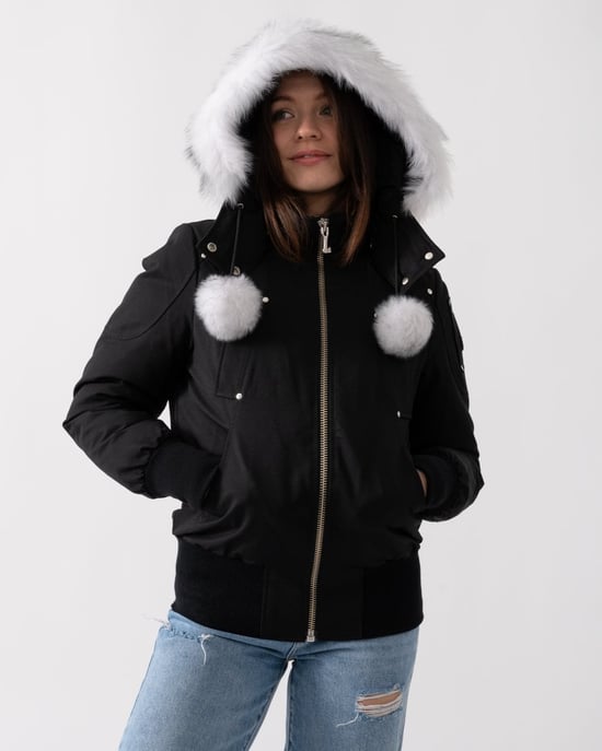 Moose Knuckles Debbie Womens Bomber Jacket