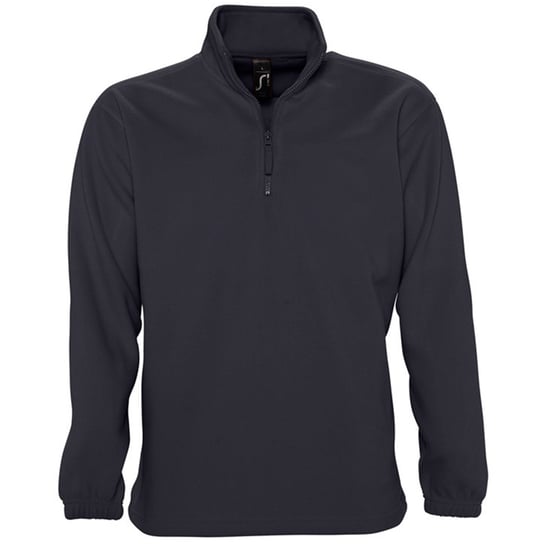 SOLS Ness Unisex Zip Neck Anti-Pill Fleece Top (Charcoal) - Image 1