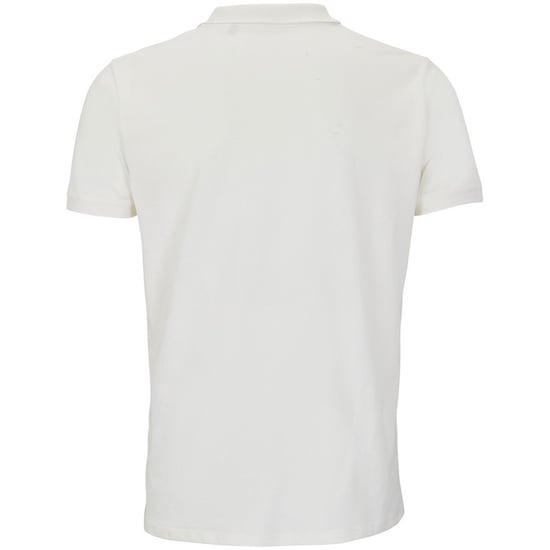 SOLS Heren Planet Piqué Biologisch Poloshirt (Gebroken wit) - Image 2