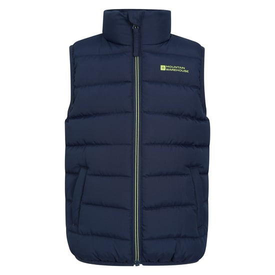 Mountain Warehouse Kinder/Kinder Rocko Gewatteerd Gilet (Donkerblauw) - Image 1