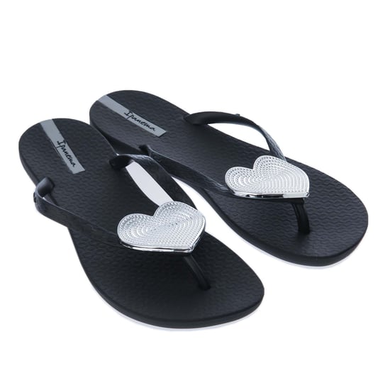 Women's Ipanema Maxi Heart Sandals in Black