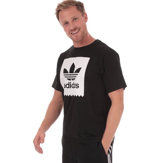 Men's adidas Originals Solid BB T-Shirt in Black-White