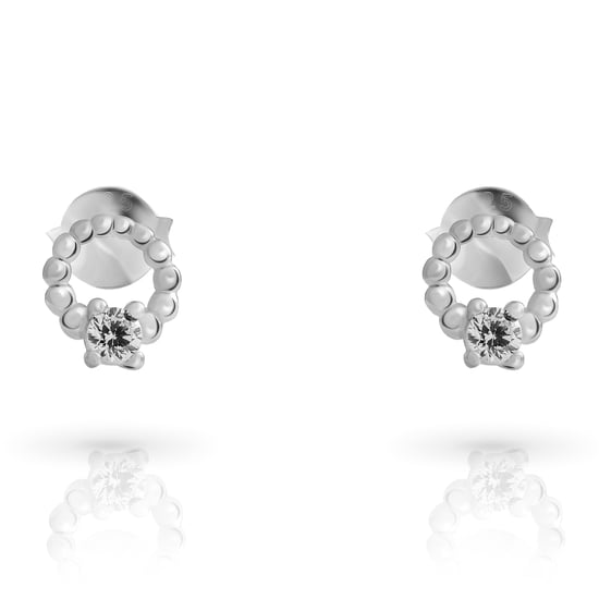 Orphelia 'Premium' Dames 925 Sterling Zilveren Set: Hanger + Oorbellen - Zilver SET-7562 - Image 3
