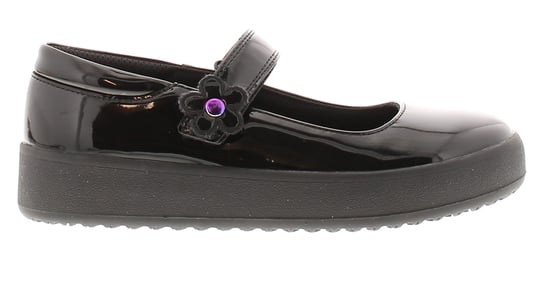 Buckle My Shoe Girls Shoes School Younger Girls Chunk black