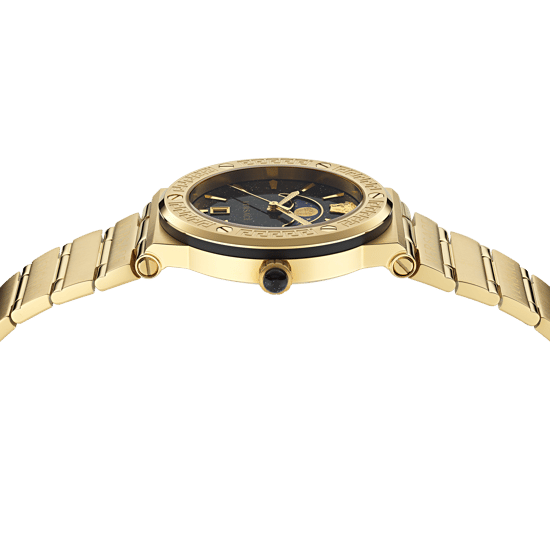 Versace Greca Logo Moonphase Women's Gold Watch VE7G00323 - Image 2