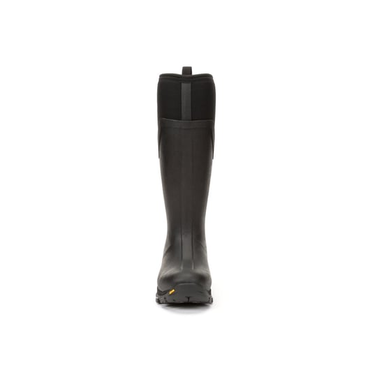 Muck Laarzen Arctic Ice Tall Rubber Zwart/Hot Roze Wellington Laarzen - Image 3