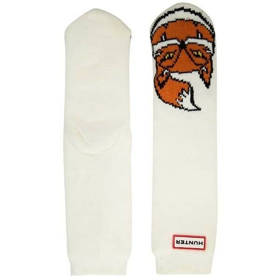 Hunter Original Fox Kids White Socks - Image 1
