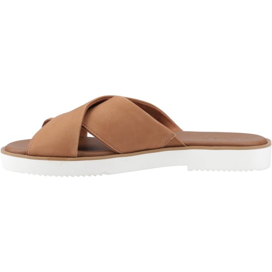 TOMS Mae Crossover Leren Damessandalen Bruin - Image 4