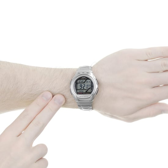 Casio Wave Ceptor Men's Silver Watch WV-58RD-1AEF - Image 5