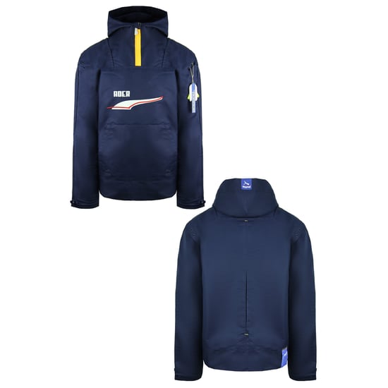 Puma x Ader Error Long Sleeve Hooded Navy Mens Windbreaker 595535 06