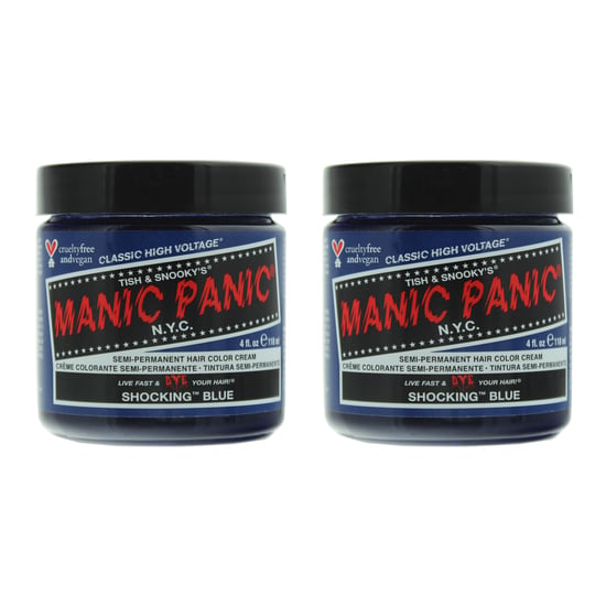 Manic Panic Classic High Voltage Shocking Blue Semi-Permanent Hair Dye 118ml X 2