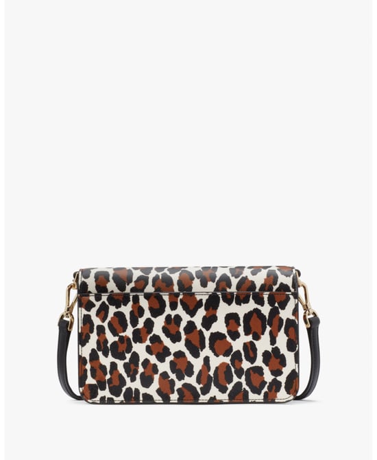 Madison Spotted Leopard Printed Willow Mini Flap Crossbody