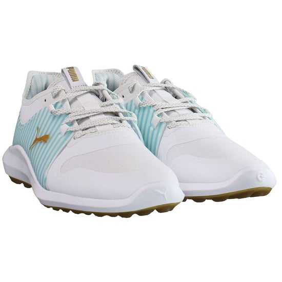 Puma Ignite Fasten8 Seersucker Golf White Mens Shoes