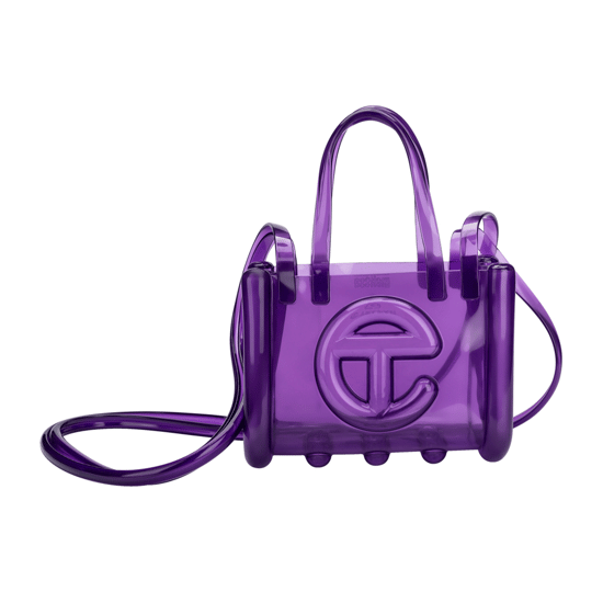 Purple Small Jelly Shopper II x Telfar