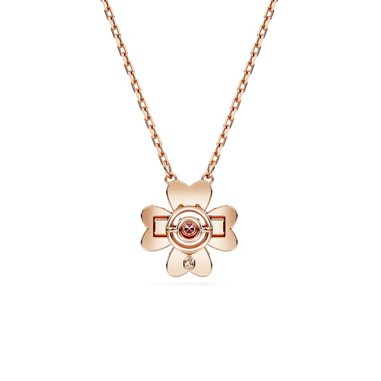Swarovski 'Idyllia' Dames Gouden Geplateerde Metalen Ketting - Roze 5674211 - Image 4