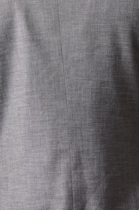 Mid Grey Sharkskin Slim Fit Suit Jacket - Image 5