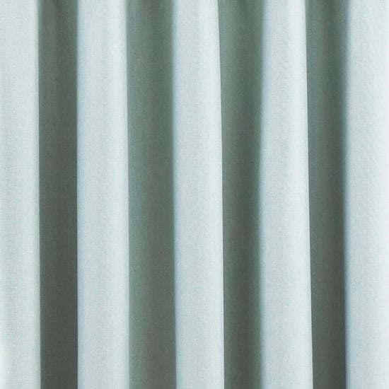 Twilight Blackout Eyelet Curtains in Duck Egg Blue - Image 3