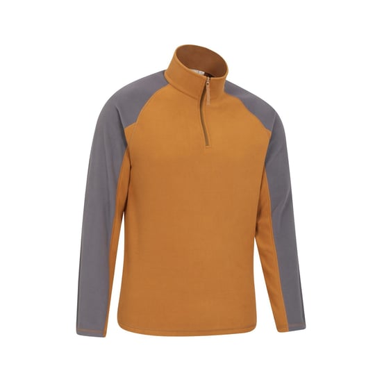 Mountain Warehouse Mens Ashbourne II Half Zip Fleece Top (Senap) - Image 4