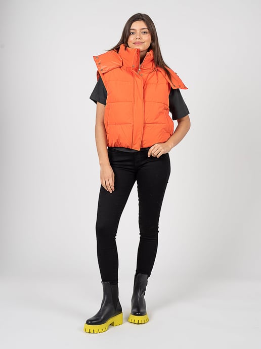 Patrizia Pepe Jacket Puchowa 2w1 Woman's Orange - Image 5