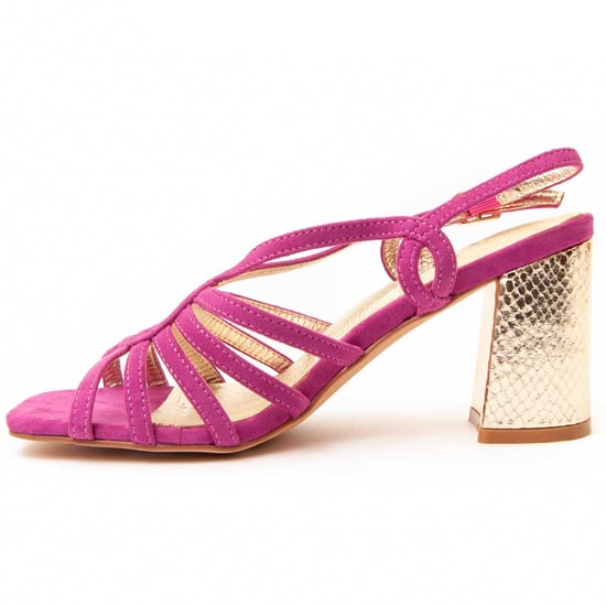 Montevita Heel Sandal Sanndarey13 In Fuchsia - Image 5