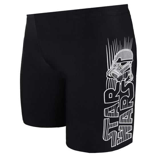 Speedo Star Wars Printed Waistband Black Junior Aquashorts 8 11611C629