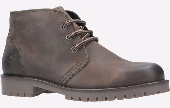 Cotswold Stroud Leren Heren Khaki Laarzen - Image 2
