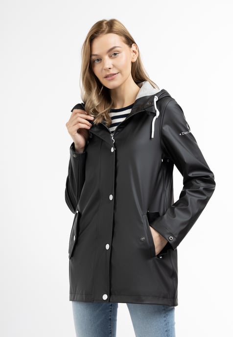 Dreimaster Regenjas Dames zwart - Image 2