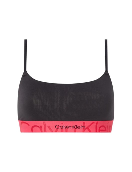 Calvin Klein Embossed Icon Cotton Bralette Bra