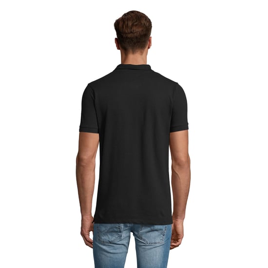 SOLS Heren Phoenix Poloshirt (Zwart) - Image 2
