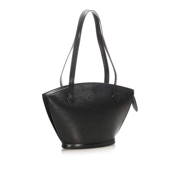 Vintage Louis Vuitton Epi Saint Jacques Long Strap PM Black - Image 2