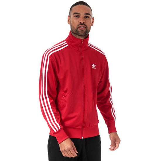 Men's adidas Originals Firebird Track Top in Red