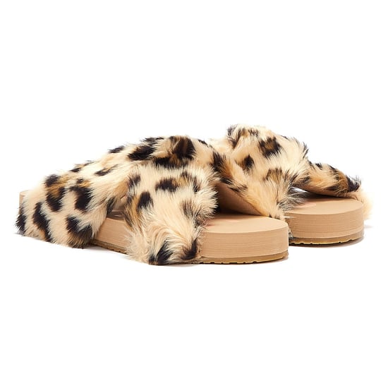TOMS Susie EVA Cheetah Dames Bruine Slippers - Image 1